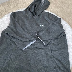 Mens Large Nike Hoodie with Baseball Sleeve
